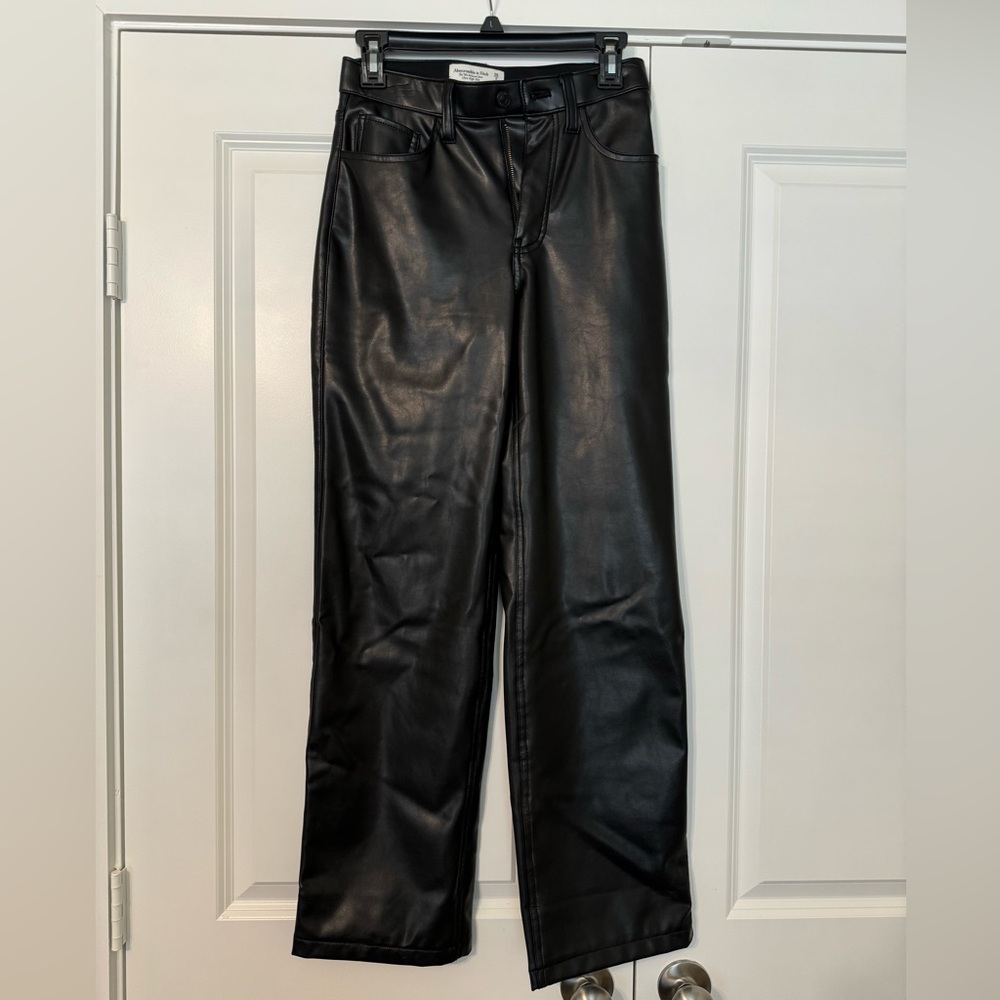 Abercrombie & Fitch Vegan Leather pants